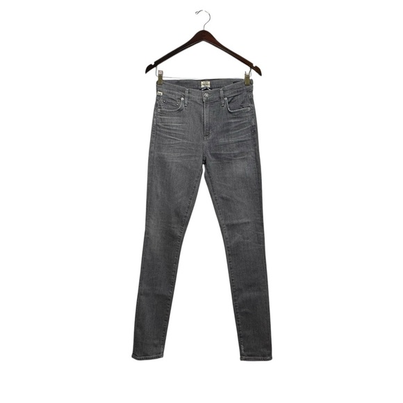 NWT CITIZENS OF HUMANITY Rocket High Rise Skinny Jean Statuette 27 - Picture 6 of 13